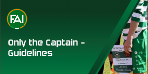 FAI Introduces "Only the Captain" Policy Guidelines