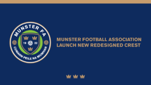 Munster Football Association Launches New Redesigned Crest